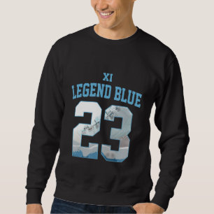 Adapt Legend Blue 11stees To Match Sneaker Match T Sweatshirt