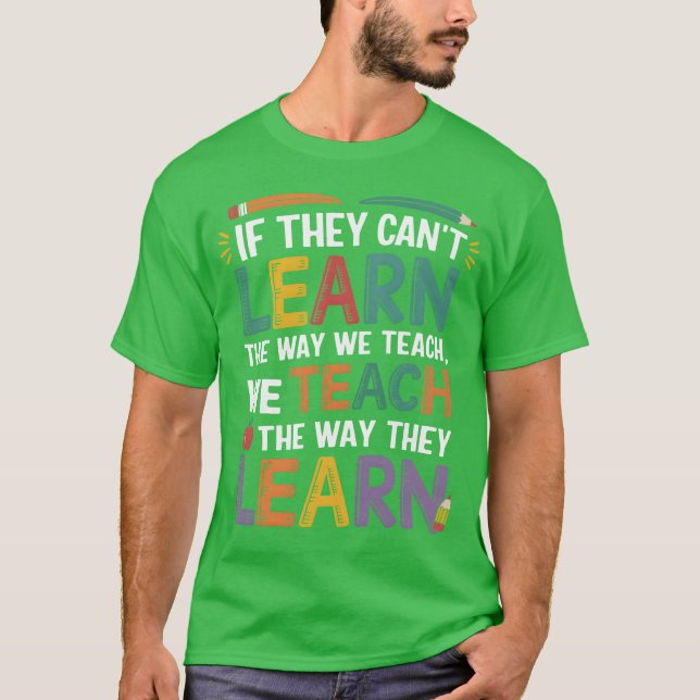 Adapting to Every Learning Style family T-Shirt (Front)