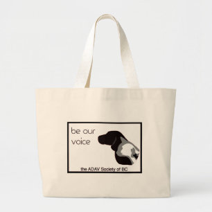 ADAV - Design by Beth Large Tote Bag