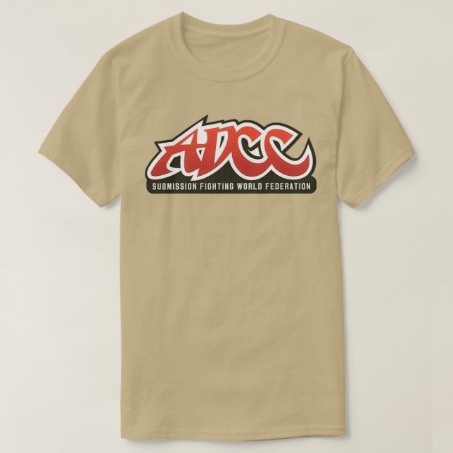 ADCC Submission Fighting World Federation T-Shirt (Design Front)