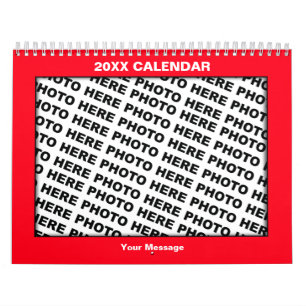 Add 14 Photos Calendar Colours