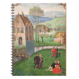 Add 18855 April: courting couples, from a Book of