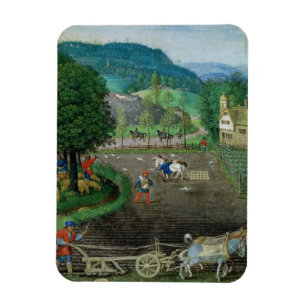 Add 18855 October: ploughing and sowing, from a Bo Magnet