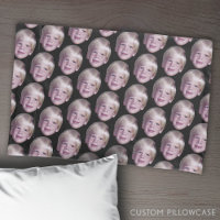 Add 1 Floating Head Photo Half Drop Pattern black
