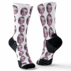 Add 1 Floating Head Photo Pattern - White