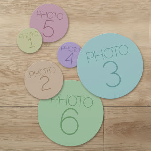 Add 6 Photos and Create Your Own Confetti