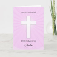 Add a name Baptism,Glowing Cross