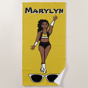 Add A Name Beach Towel YBW