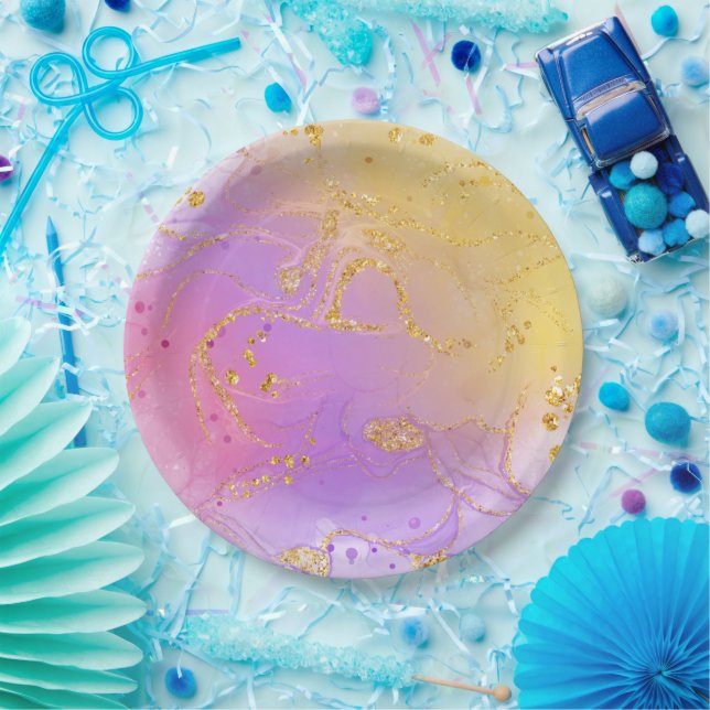 Add a Splash of Colour with Round Paper Plates (Party)
