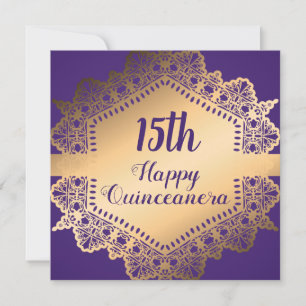 Add Age Happy Quinceanera Invitation