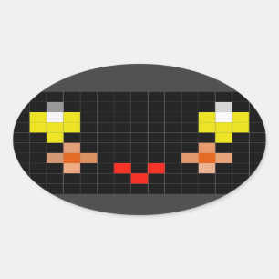 Add an extra smile with this sticker with smile