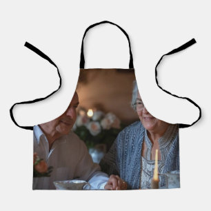 Add Anniversary Photo Customise Apron