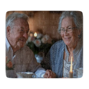 Add Anniversary Photo Customise Cutting Board