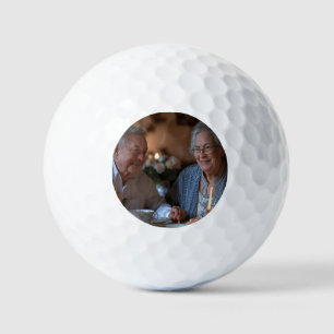 Add Anniversary Photo Customise Golf Balls