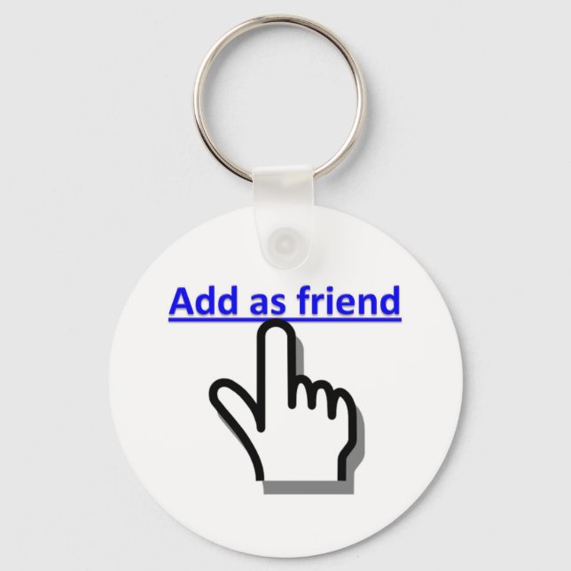 Add as friend key ring (Front)