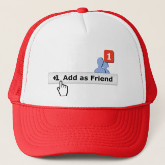 Add as Friend Trucker Hat