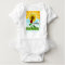 Add Baby Name to Sunshine and Sunflower T-Shirt