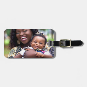Add Baby Photo Customize Personalize Luggage Tag
