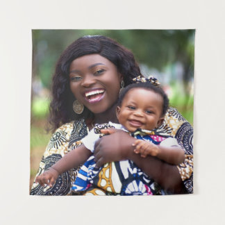 Add Baby Photo Customize Personalize Tapestry