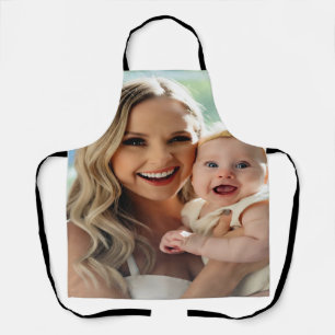 Add Baby Photo Personalize Customize Apron