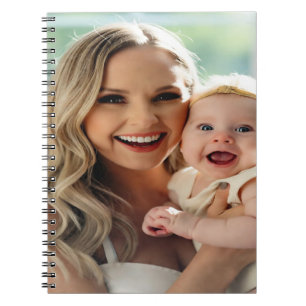 Add Baby Photo Personalize Customize Notebook