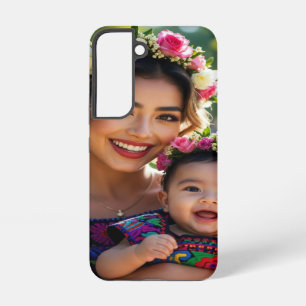 Add Beautiful Baby Photo Personalise Samsung Galaxy Case