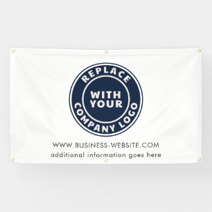Add Business and Brand Logo Company Event Banner