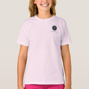 Add Business Logo and Company Website Address T-Shirt