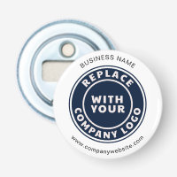 Add Business Logo and Company Website Custom