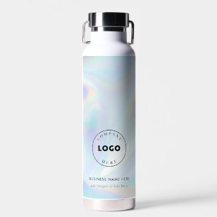 Add Business Logo and Name Modern Employees Water Bottle