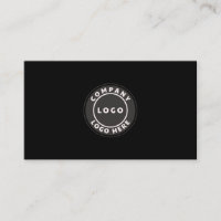 Add Business Logo and QR Code Social Media