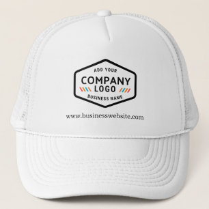 Add Business Logo and Slogan Custom Employee Trucker Hat