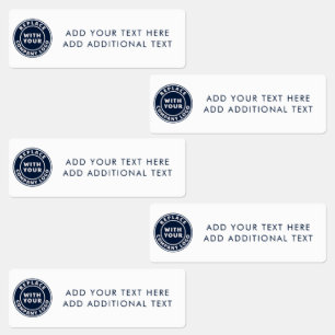 Add Business Logo and Text Employees