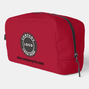 Add Business Logo and Website Employees Custom Dopp Kit