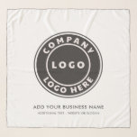 Add Business Logo and Website Slogan Custom Swag Scarf<br><div class="desc">Elevate your brand with our custom scarf! Make a statement with this unique promotional tool featuring your business logo in any shape imaginable. Whether it's a classic circle, a bold square, or a creative custom design, we've got you covered. Personalise it further with your business name, slogan, or website URL,...</div>