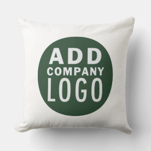 Add Business Logo Branded Corporate Showroom Decor Cushion