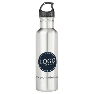 Add Business Logo Company Website Address Name 710 Ml Water Bottle