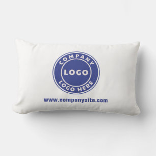 Add Business Logo Matching Corporate Showroom Lumbar Cushion