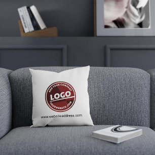 Add Business Logo Owner Promotional Custom Cushion
