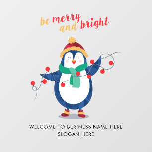 Add Business Name Office Christmas Decor