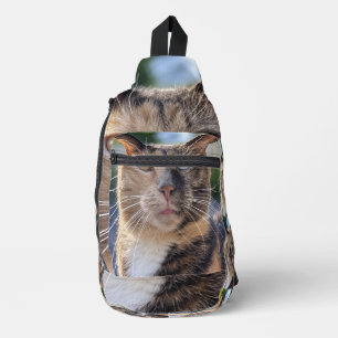 Add Cat Photo Customise Sling Bag