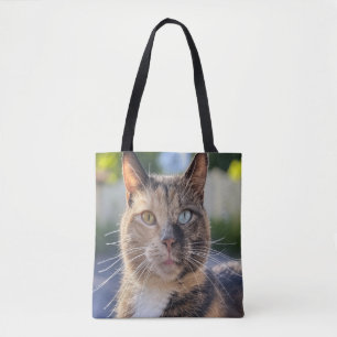 Add Cat Photo Customise Tote Bag