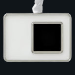 Add Charm to Your Christmas Tree Silver Plated Framed Ornament<br><div class="desc">Discover unique and personalised Christmas ornaments to decorate your tree this holiday season. Shop our collection of ceramic square ornaments for a festive touch!</div>