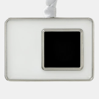 Add Charm to Your Christmas Tree Silver Plated Framed Ornament