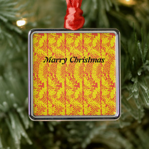 Add Charm to Your Tree with Cheerful Keepsake Metal Tree Decoration