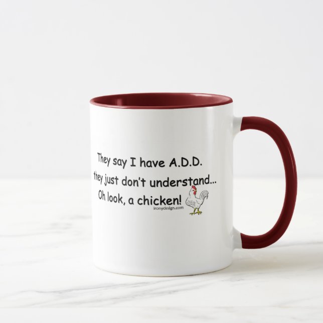 ADD Chicken Humour Mug (Right)