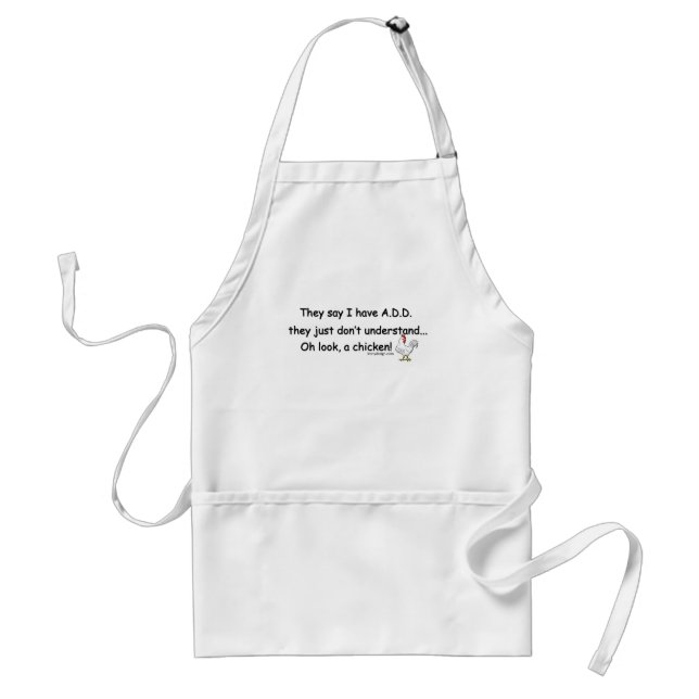 ADD Chicken Humour Standard Apron (Front)