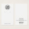 Add Custom Logo White Earring Display Holder