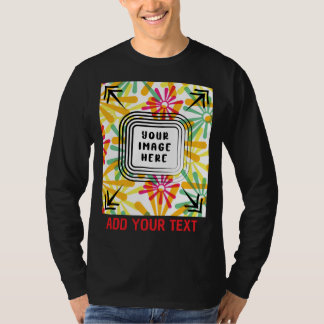 Add Custom Photo and Text Customisable T-Shirt