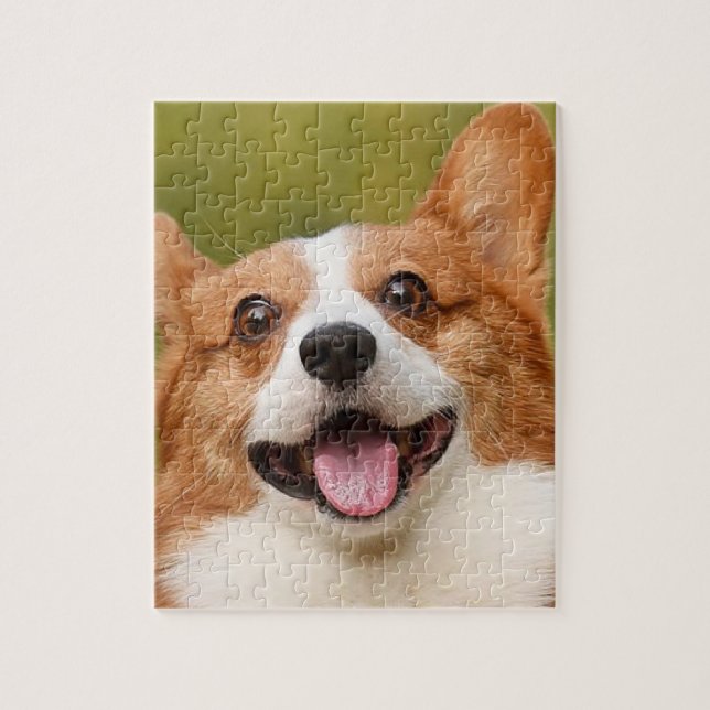 Add Dog Photo Personalised Customised Jigsaw Puzzle (Vertical)